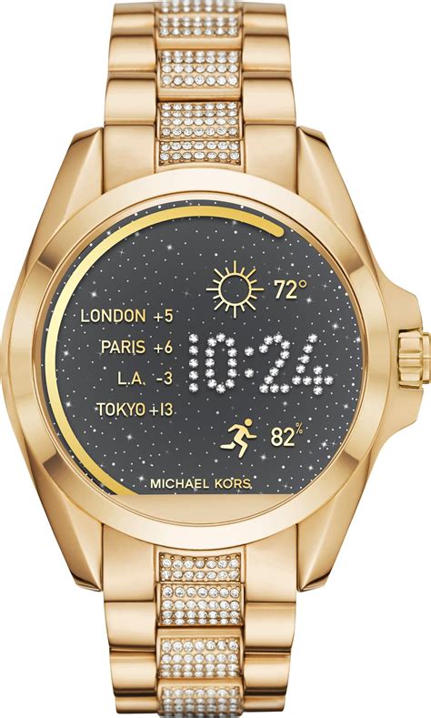 michael kors womens bradshaw watch|michael kors watch bradshaw smartwatch.